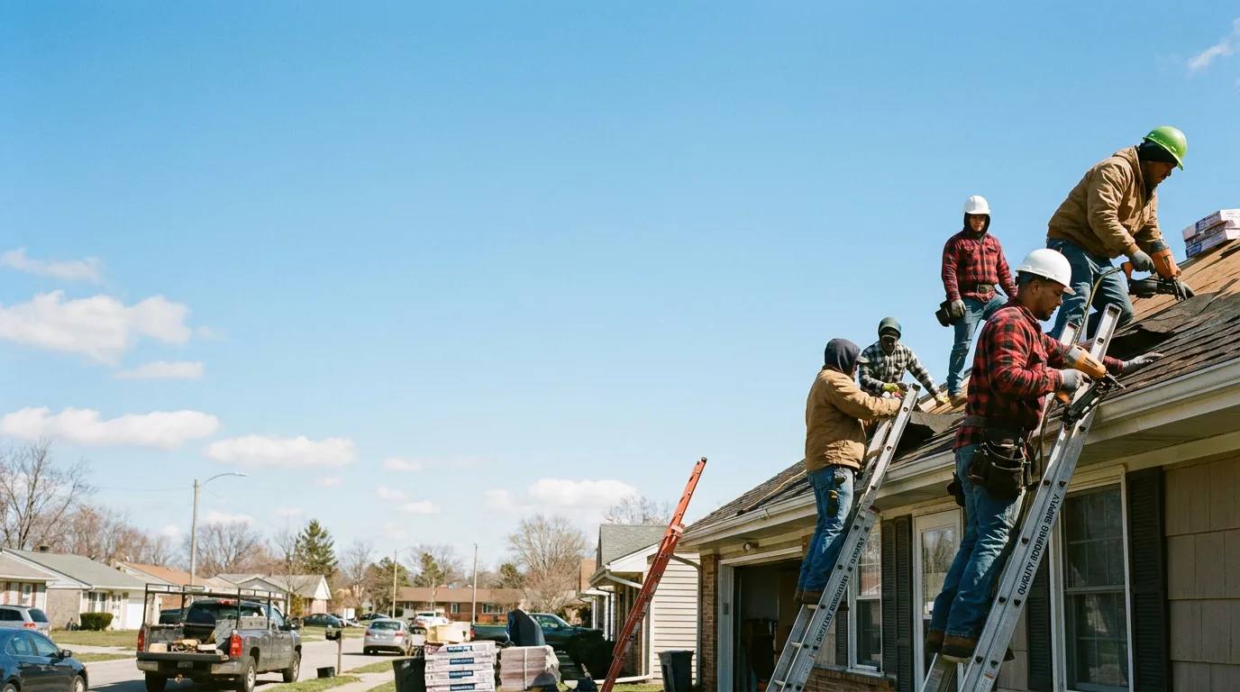 Roofing in Steamboat Rock, IA near me